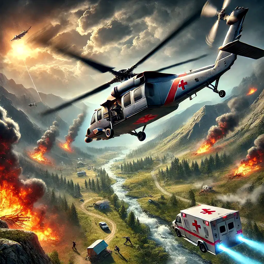 Helicopter Rescue Flying Simulator 3D: Skybound